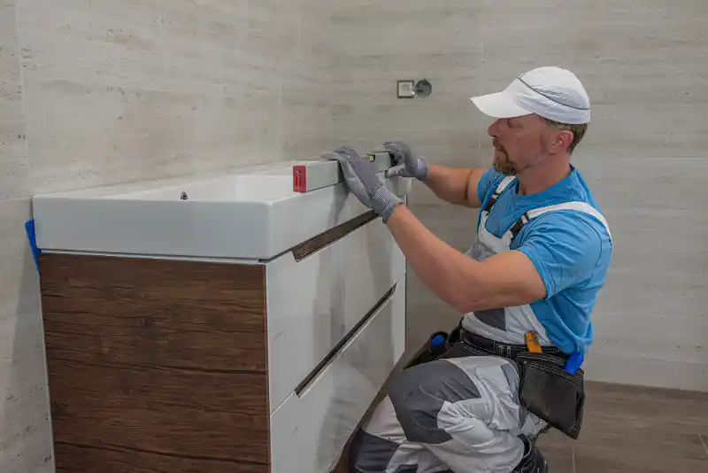 Bathroom Vanity Installation